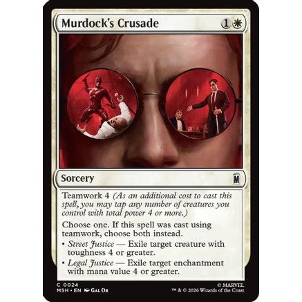 Murdock's Crusade (MSH-024) - Marvel Super Heroes