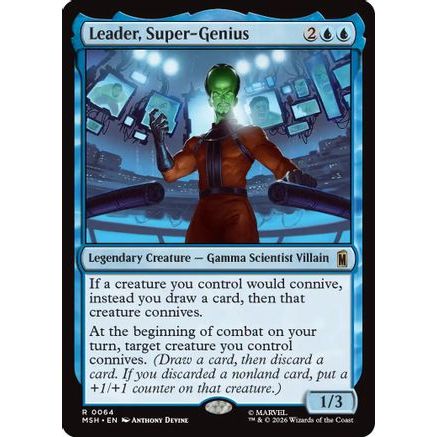 Leader, Super-Genius (MSH-064) - Marvel Super Heroes