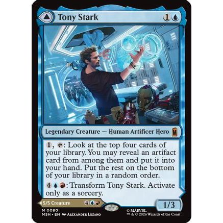 Tony Stark (MSH-080) - Marvel Super Heroes