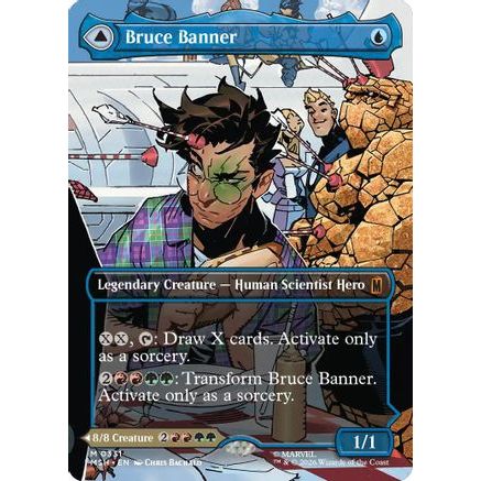 Bruce Banner(Borderless) (0331) (MSH-331) - Marvel Super Heroes