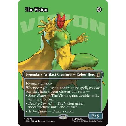 The Vision (Borderless) (MSH-379) - Marvel Super Heroes