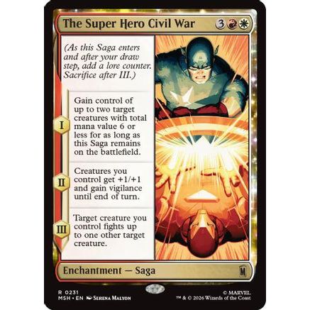 The Super Hero Civil War (MSH-231) - Marvel Super Heroes
