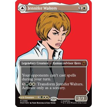 Jennifer Walters (Borderless) (0388) (MSH-388) - Marvel Super Heroes Foil