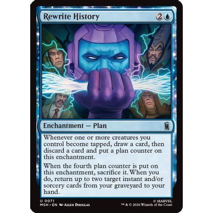 Rewrite History (MSH-071) - Marvel Super Heroes Foil