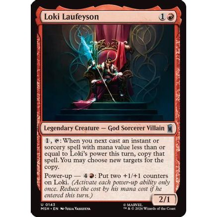 Loki Laufeyson (MSH-143) - Marvel Super Heroes Foil