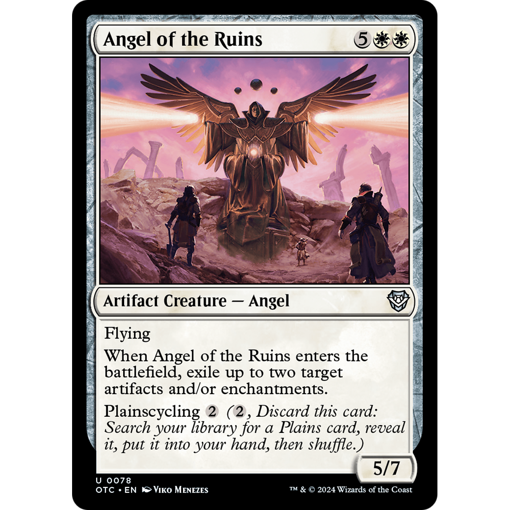 Angel of the Ruins (OTC-078) - Outlaws of Thunder Junction Commander