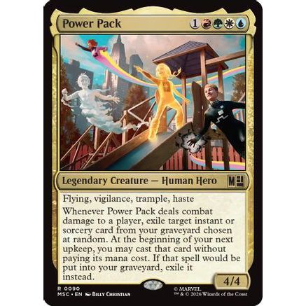 Power Pack (MSC-090) - Commander: Marvel Super Heroes