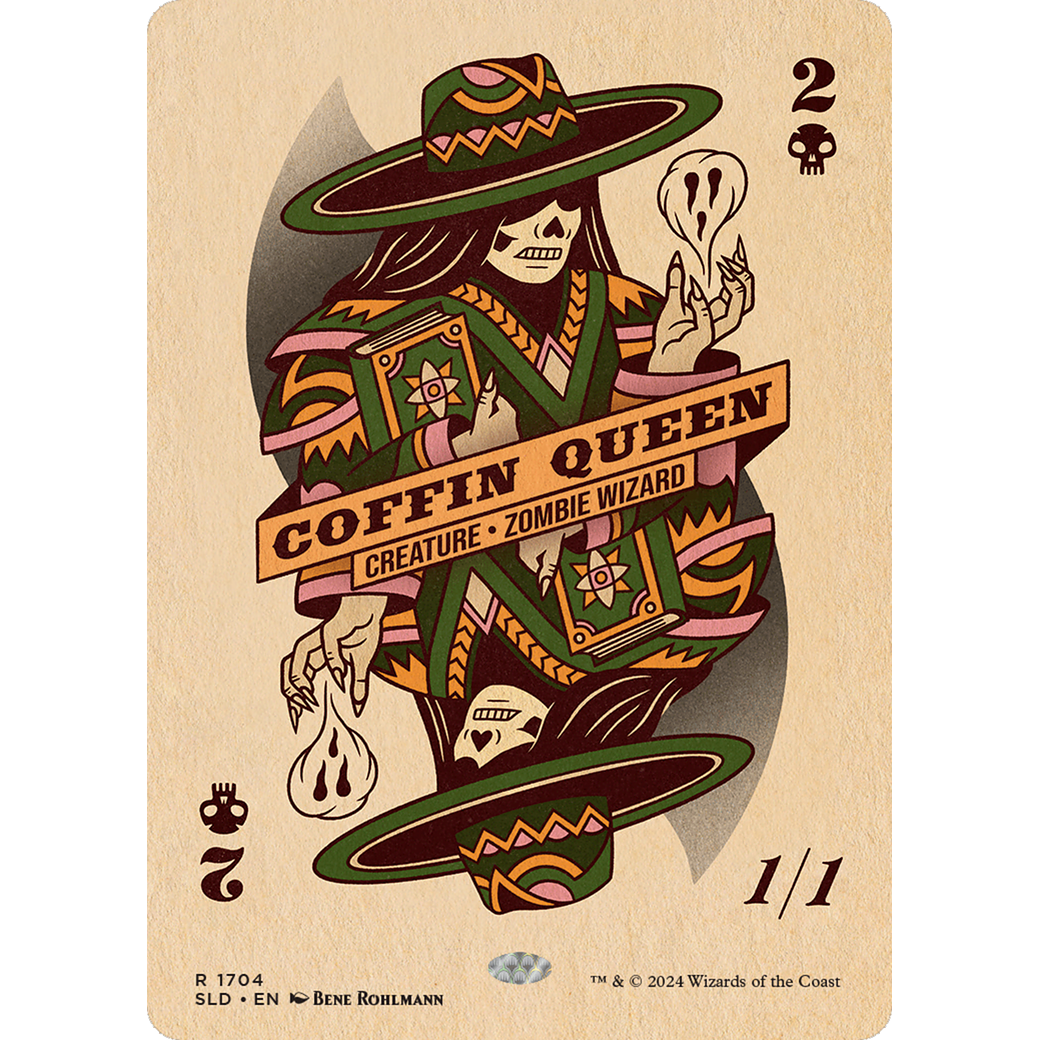 Coffin Queen (SLD-1704) - Secret Lair Drop (Borderless)