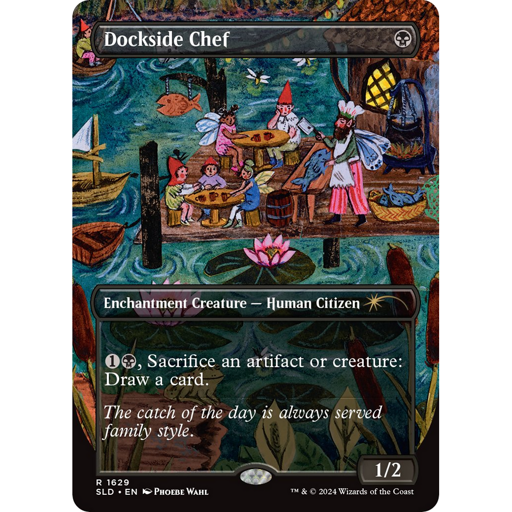Dockside Chef (SLD-1629) - Secret Lair Drop (Borderless)