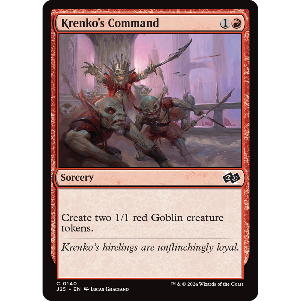 Krenko's Command (J25-140) - Foundations Jumpstart