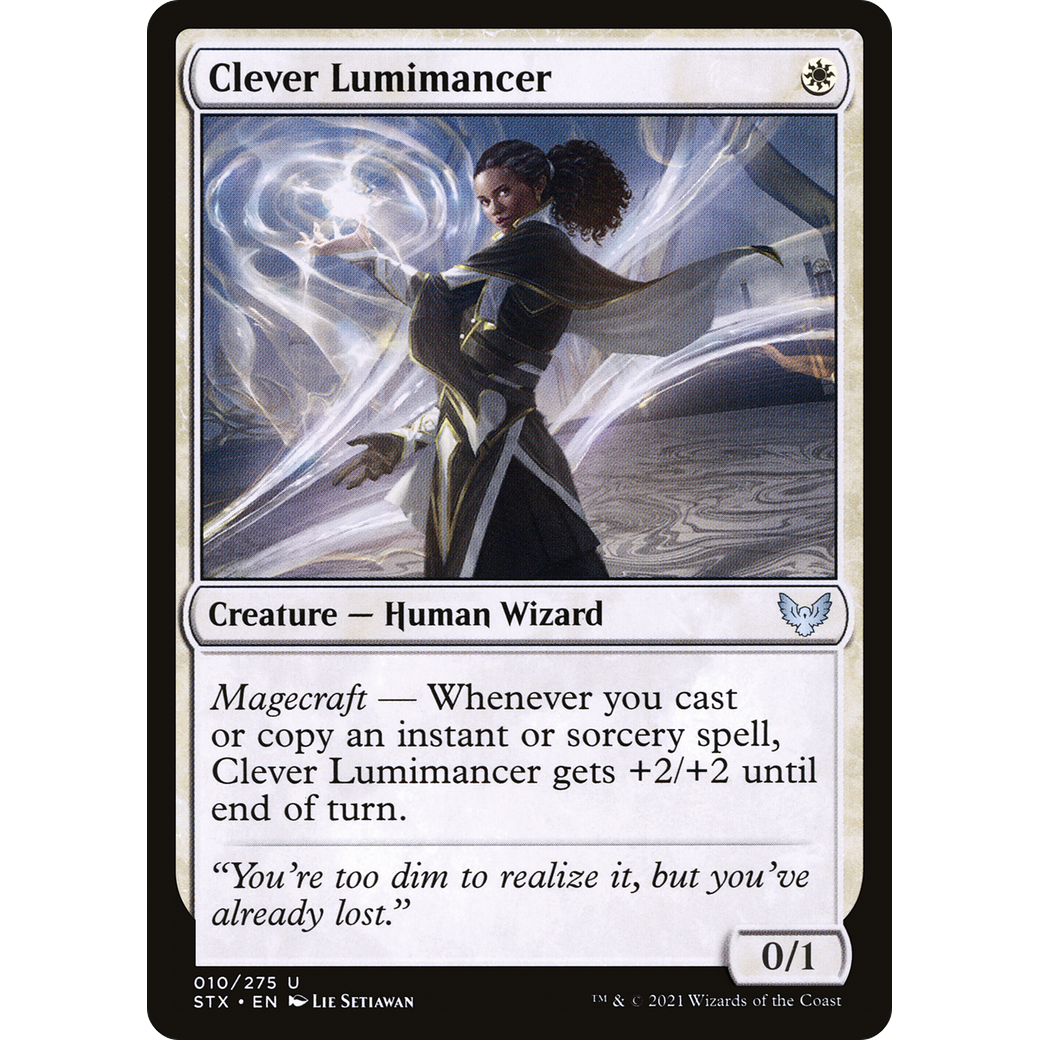Clever Lumimancer (STX-010) - Strixhaven: School of Mages Foil