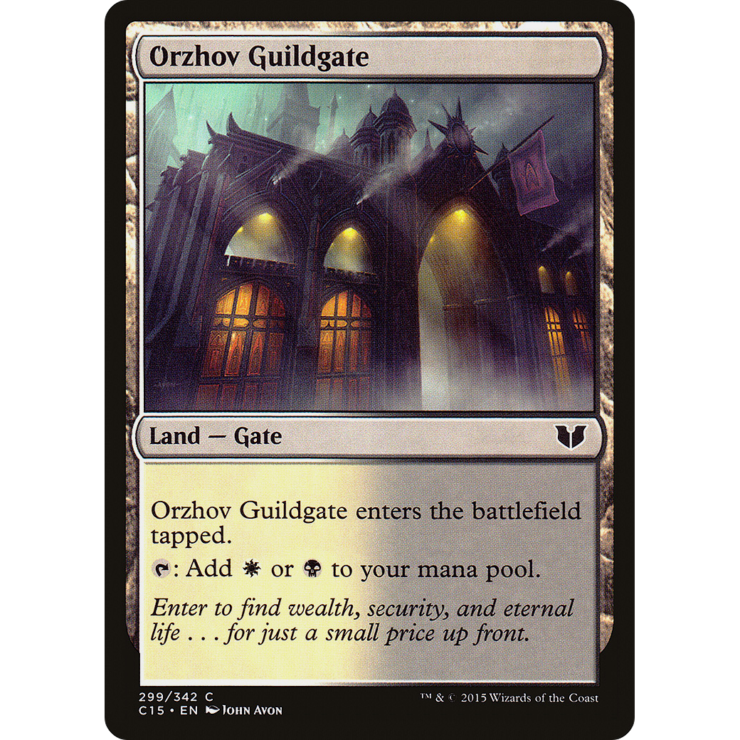 Orzhov Guildgate (C15-299) - Commander 2015
