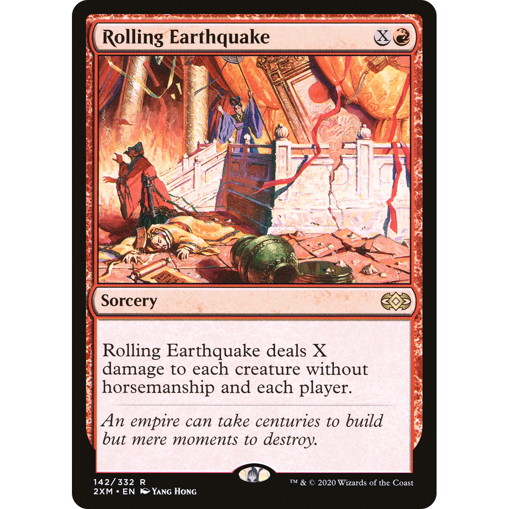 Rolling Earthquake (2XM-142) - Double Masters Foil