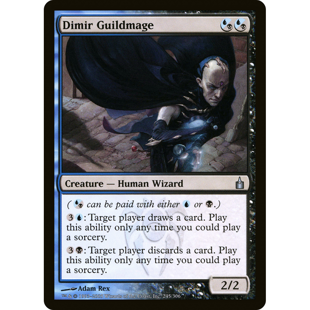 Dimir Guildmage (RAV-245) - Ravnica: City of Guilds Foil