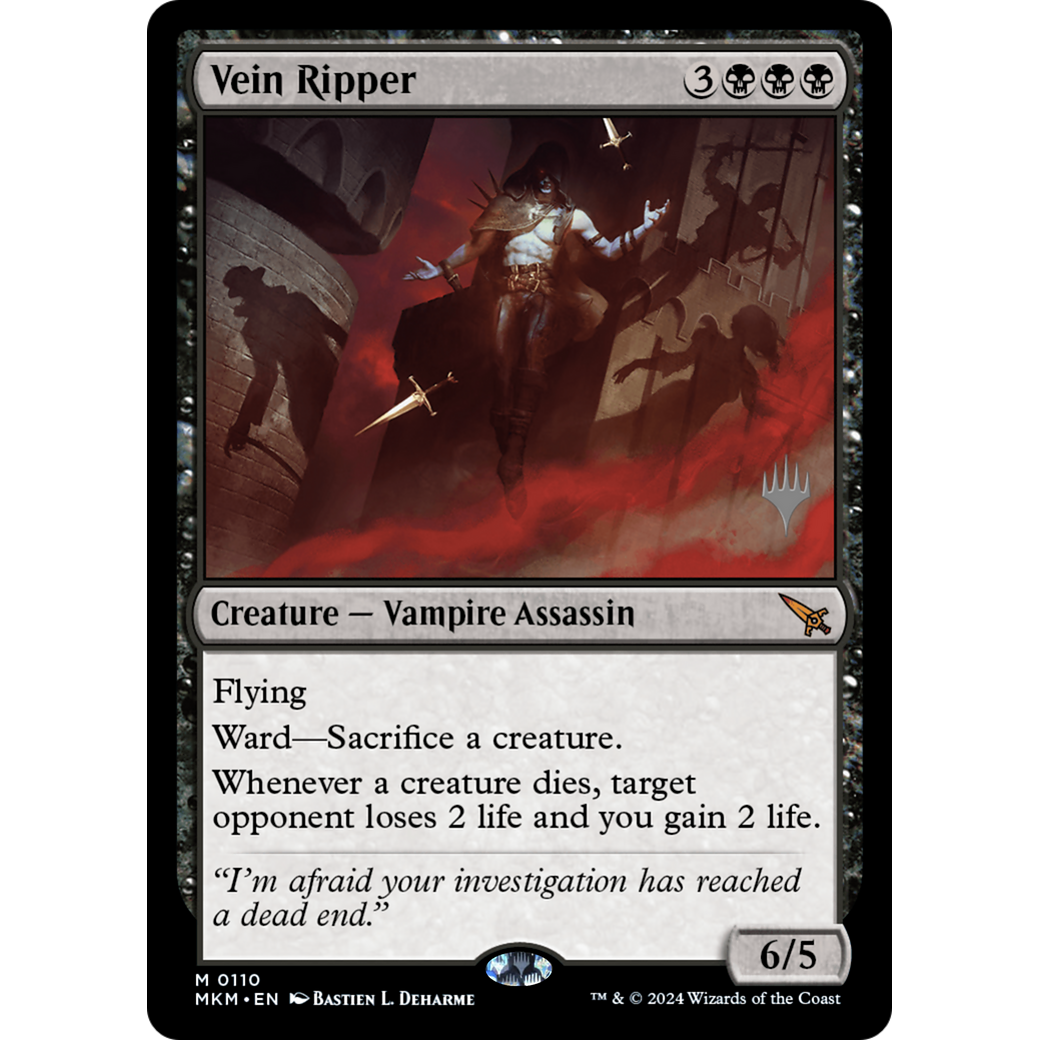 Vein Ripper (PPMKM-110P) - Murders at Karlov Manor Promos Foil