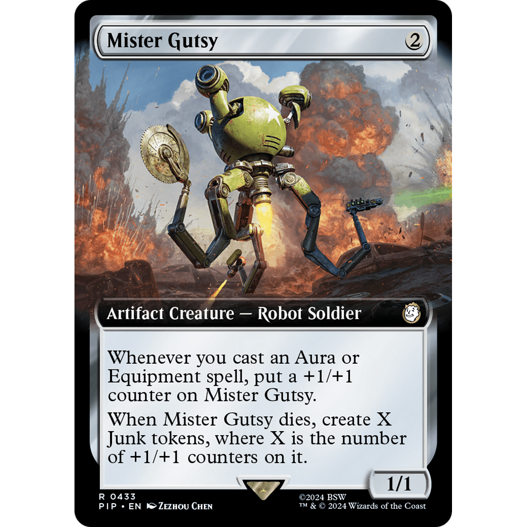 Mister Gutsy (PIP-433) - Fallout: (Extended Art) Foil