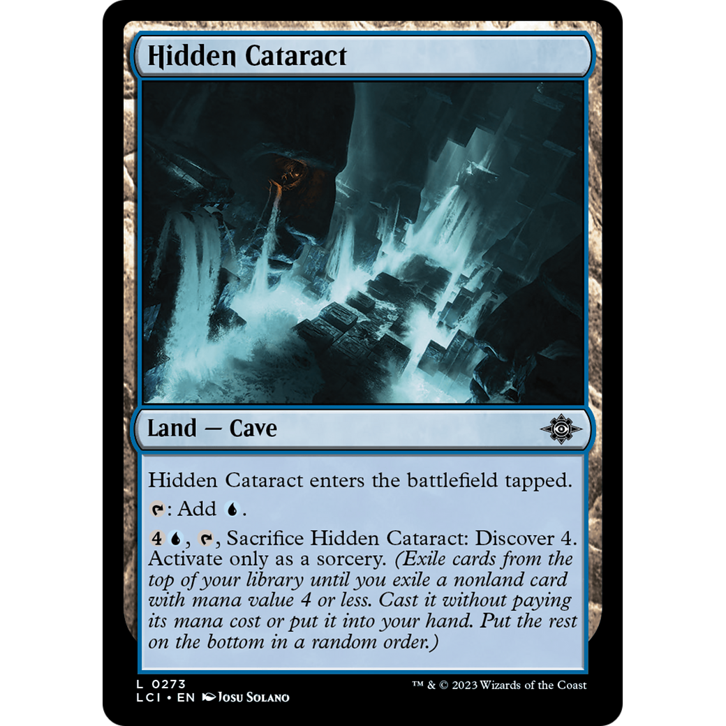 Hidden Cataract (LCI-273) - The Lost Caverns of Ixalan