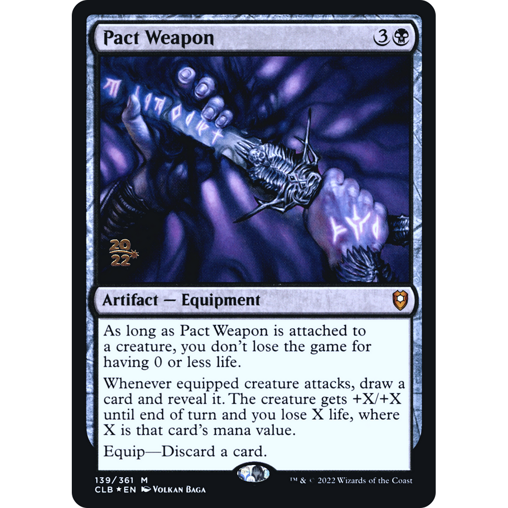 Pact Weapon (PRE-139S) - Battle for Baldur's Gate Promos Foil
