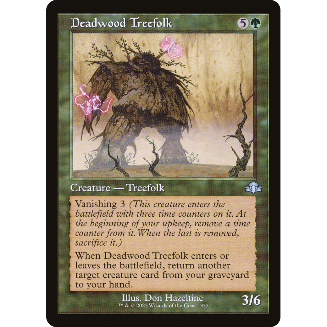 Deadwood Treefolk (Retro Frame) (DMR-337) - Dominaria Remastered