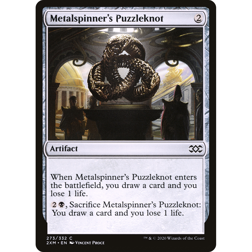 Metalspinner's Puzzleknot (2XM-273) - Double Masters Foil