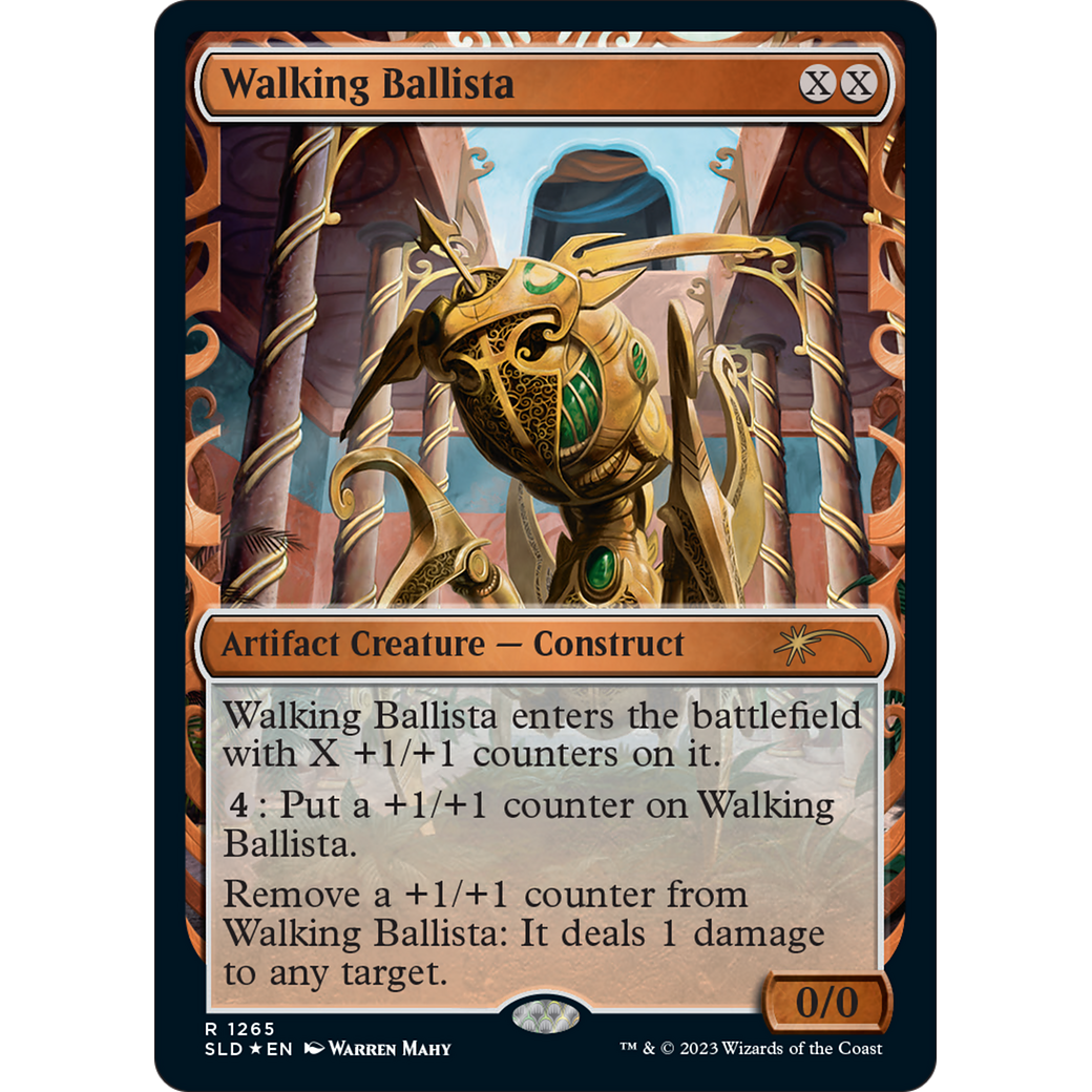 Walking Ballista (1265) (Halo Foil) (SLD-1265) - Secret Lair Drop: (Showcase) Foil