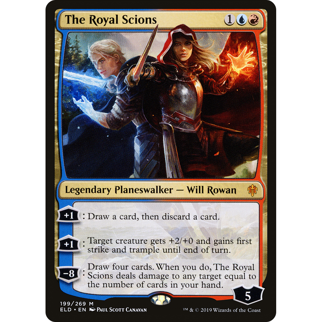 The Royal Scions (ELD-199) - Throne of Eldraine Foil