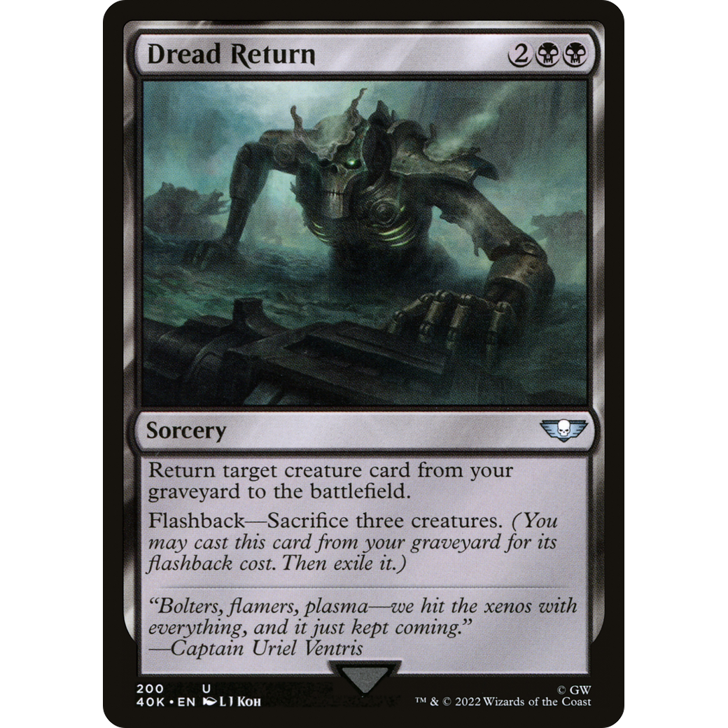 Dread Return (40K-200) - Warhammer 40,000 Commander