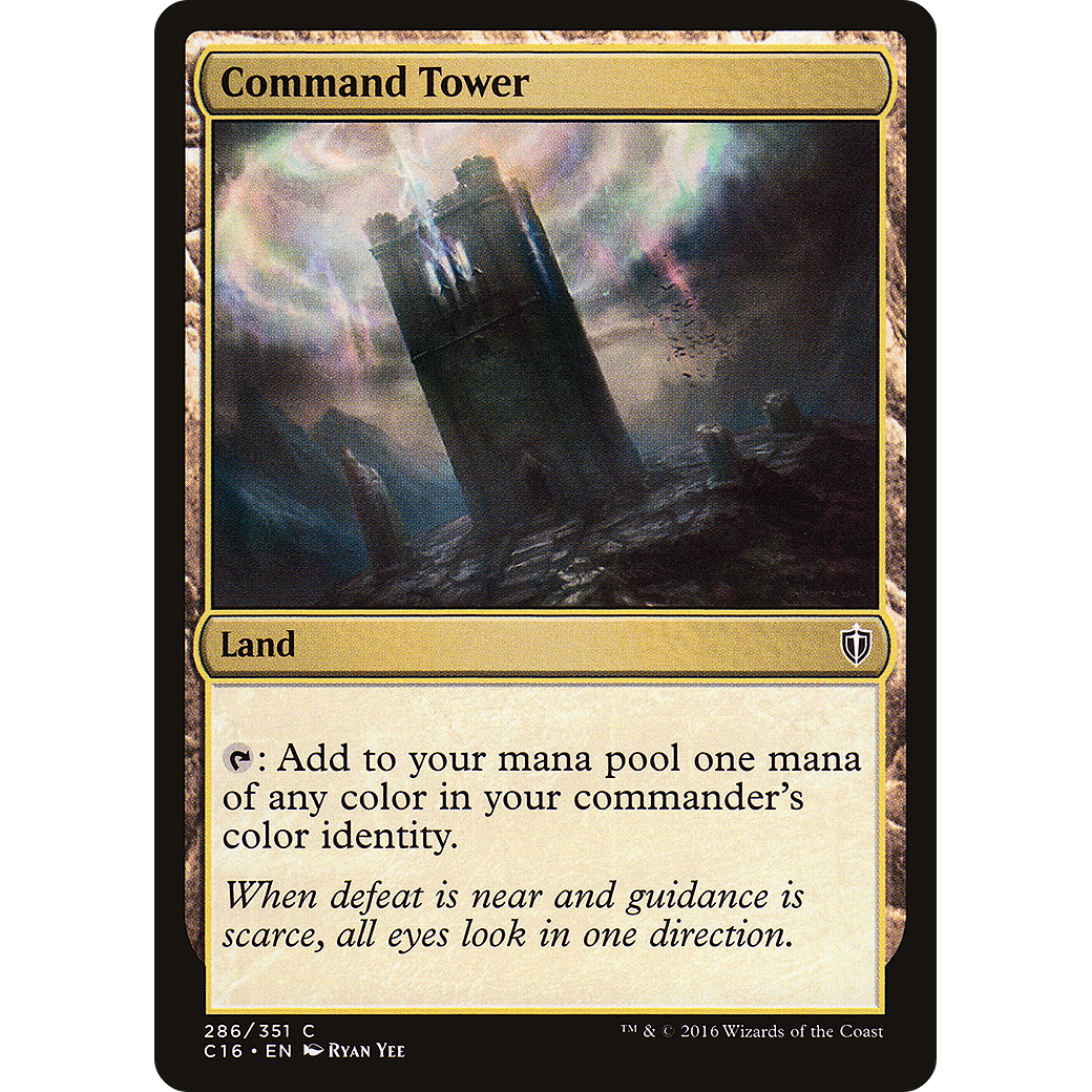 Command Tower (C16-286) - Commander 2016