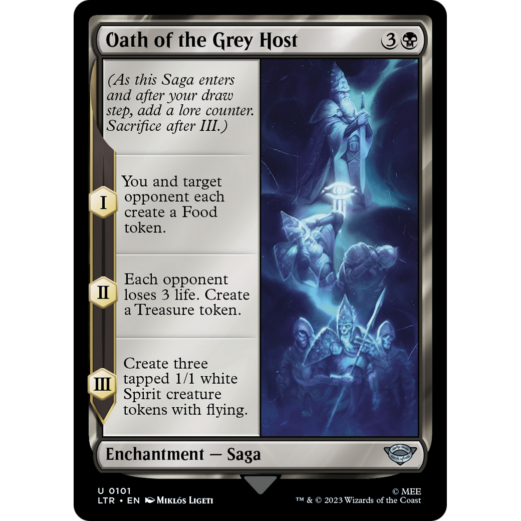 Oath of the Grey Host (LTR-101) - The Lord of the Rings: Tales of Middle-earth