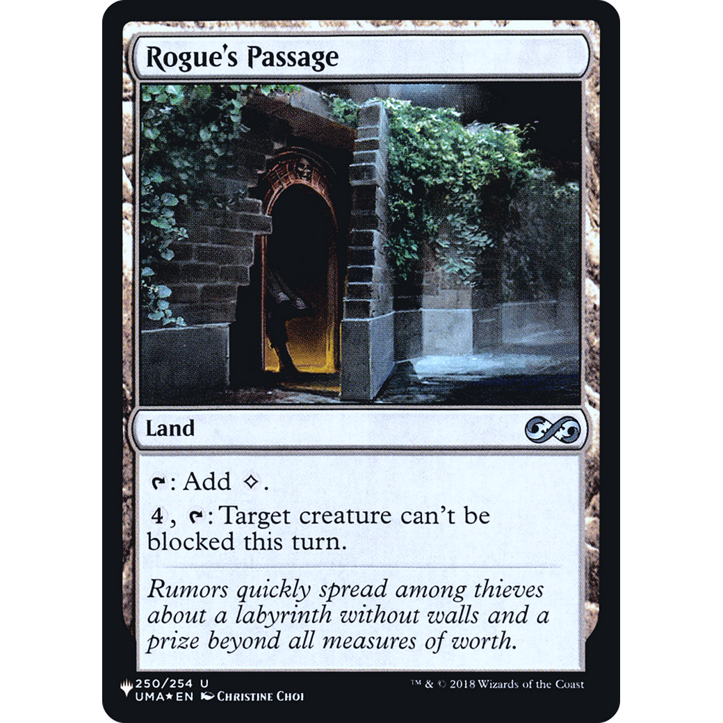 Rogue's Passage (UMA) (LIST-250) - The List Foil