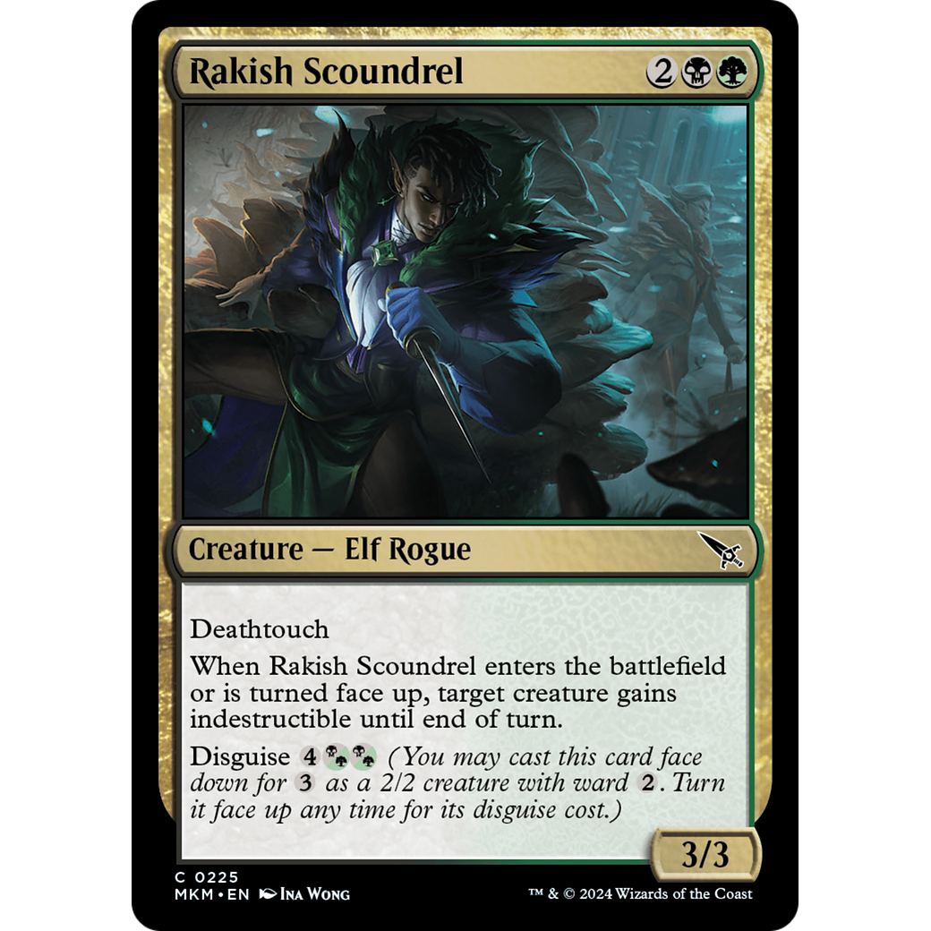 Rakish Scoundrel (MKM-225) - Murders at Karlov Manor Foil