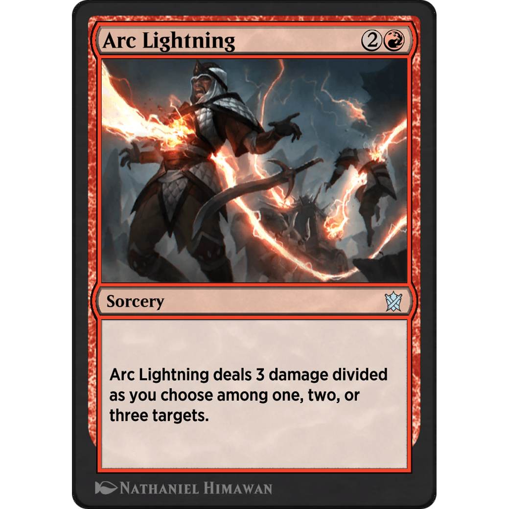 Arc Lightning (KTK-97Y) - Khans of Tarkir