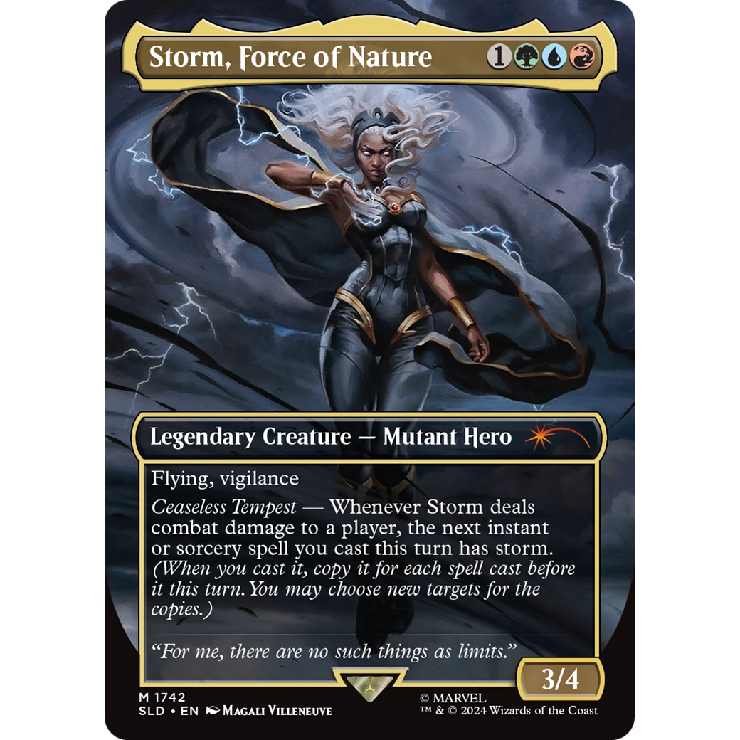 Storm, Force of Nature (SLD-1742) - Secret Lair Drop (Borderless)