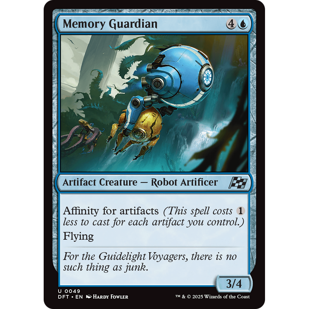 Memory Guardian (DFT-049) - Aetherdrift Foil