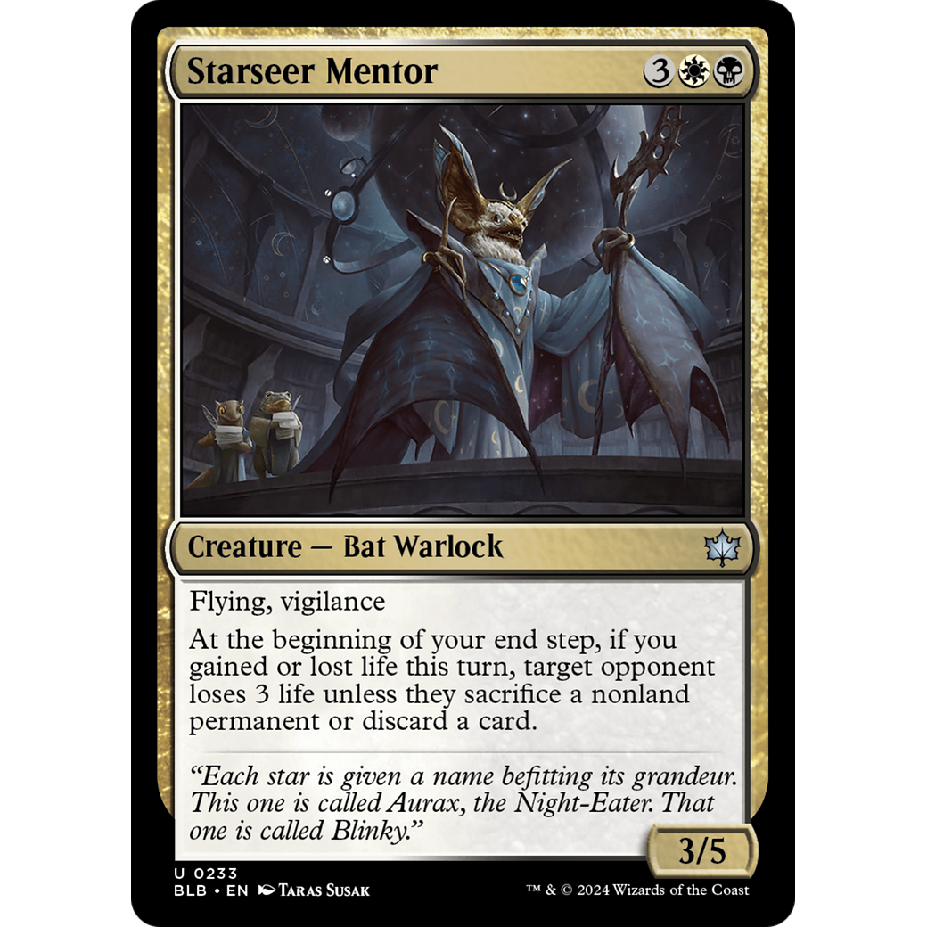 Starseer Mentor (BLB-233) - Bloomburrow Foil
