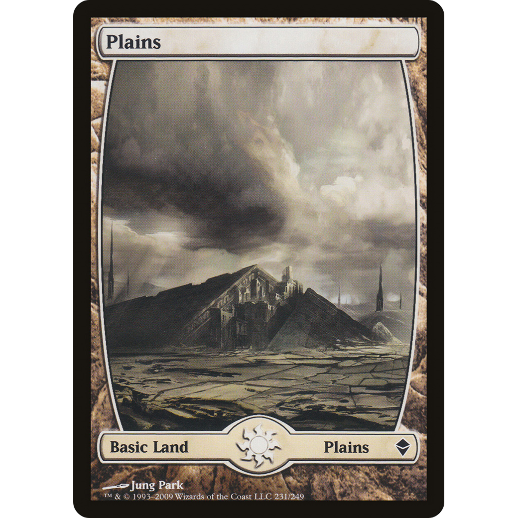Plains (231) - Full Art (ZEN-231) - Zendikar