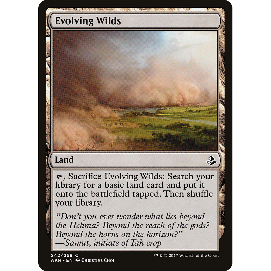 Evolving Wilds (AKH-242) - Amonkhet