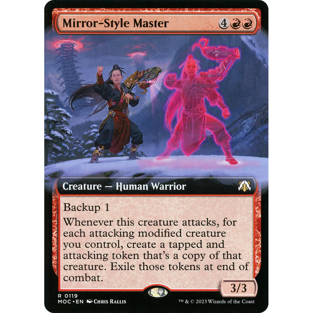 Mirror-Style Master (Extended Art) (MOC-119) - March of the Machine Commander: (Extended Art) Foil