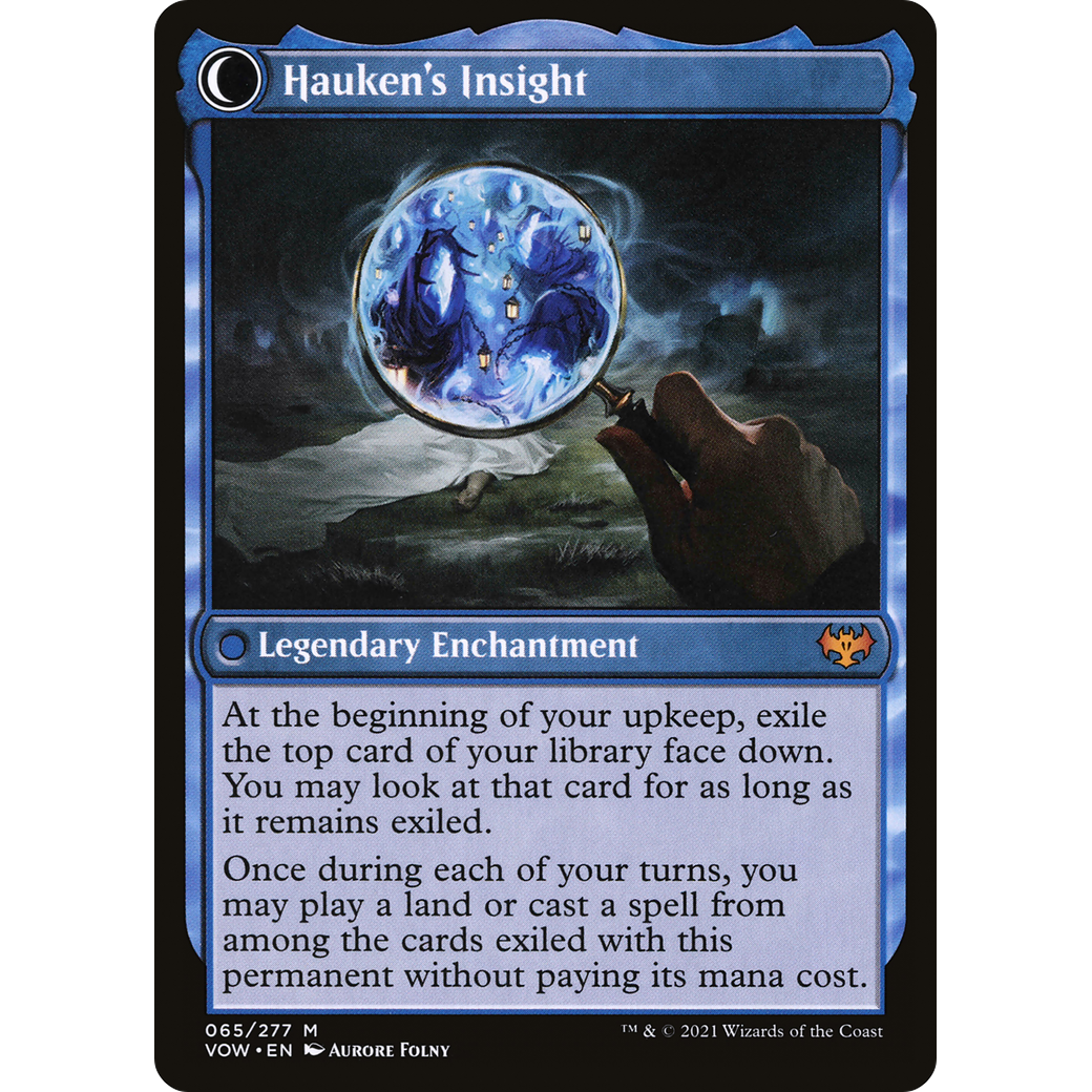 Jacob Hauken, Inspector (VOW-065) - Innistrad: Crimson Vow: (Double Faced Transform) Foil