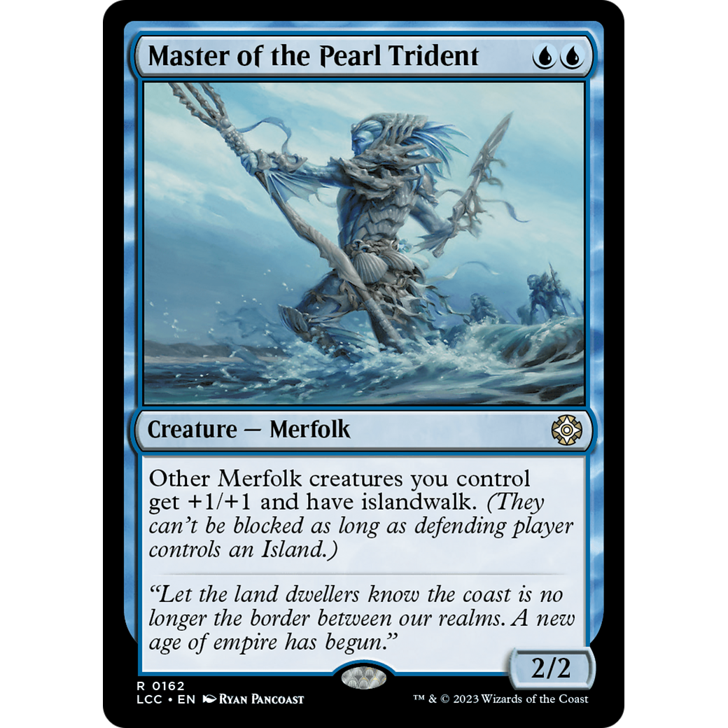 Master of the Pearl Trident (LCC-162) - The Lost Caverns of Ixalan Commander