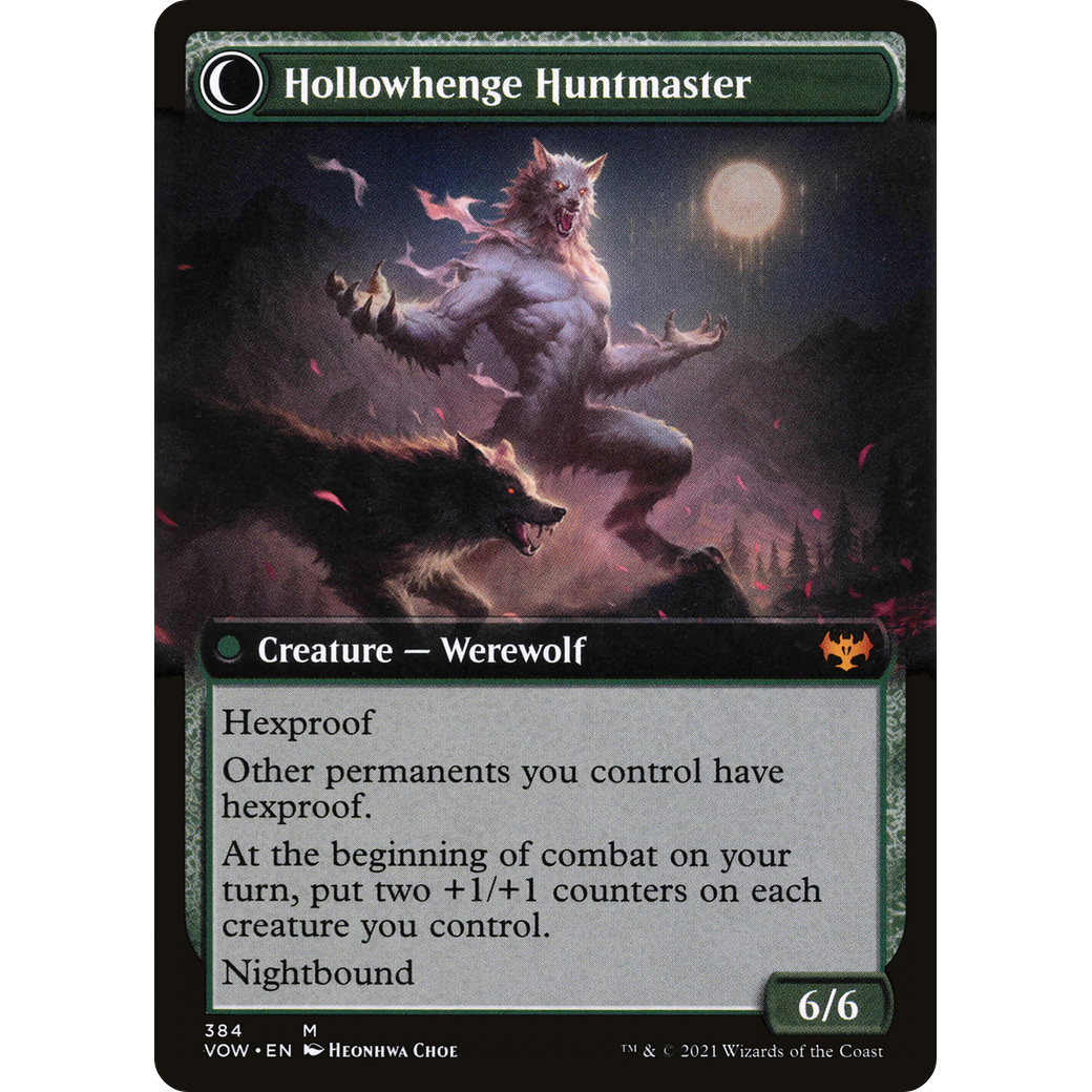 Avabruck Caretaker (Extended Art) (VOW-384) - Innistrad: Crimson Vow: (Extended Art, Double Faced Transform) Foil