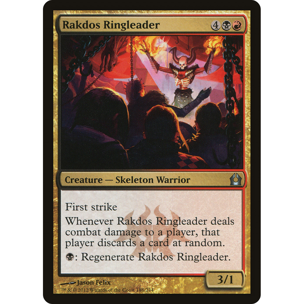 Rakdos Ringleader (RTR-186) - Return to Ravnica Foil