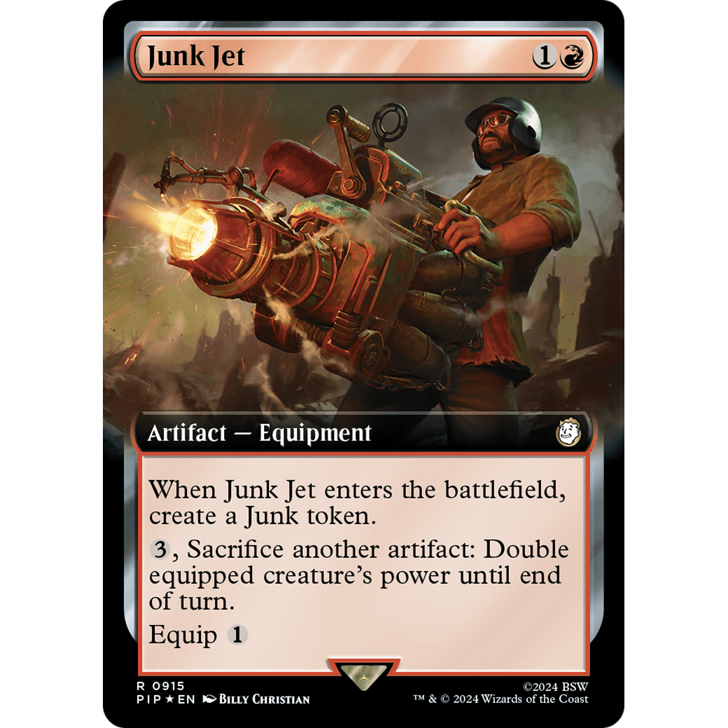 Junk Jet (PIP-915) - Fallout: (Extended Art) Foil
