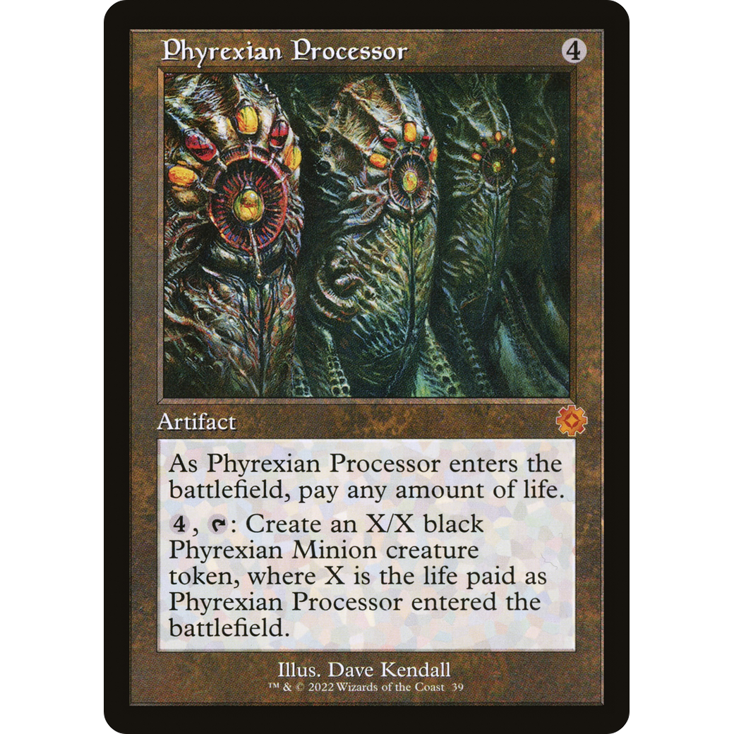 Phyrexian Processor (BRR-039) - The Brothers' War Retro Artifacts