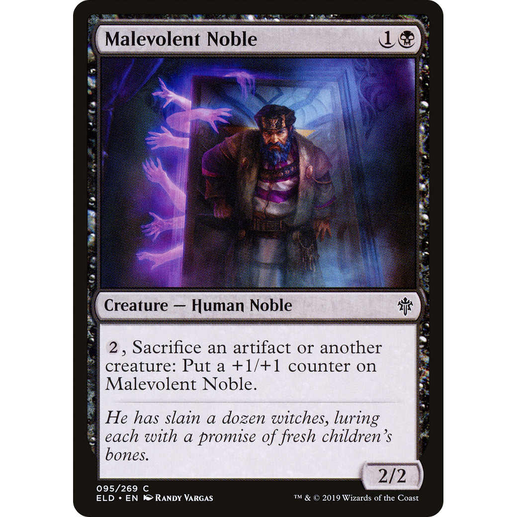 Malevolent Noble (ELD-095) - Throne of Eldraine