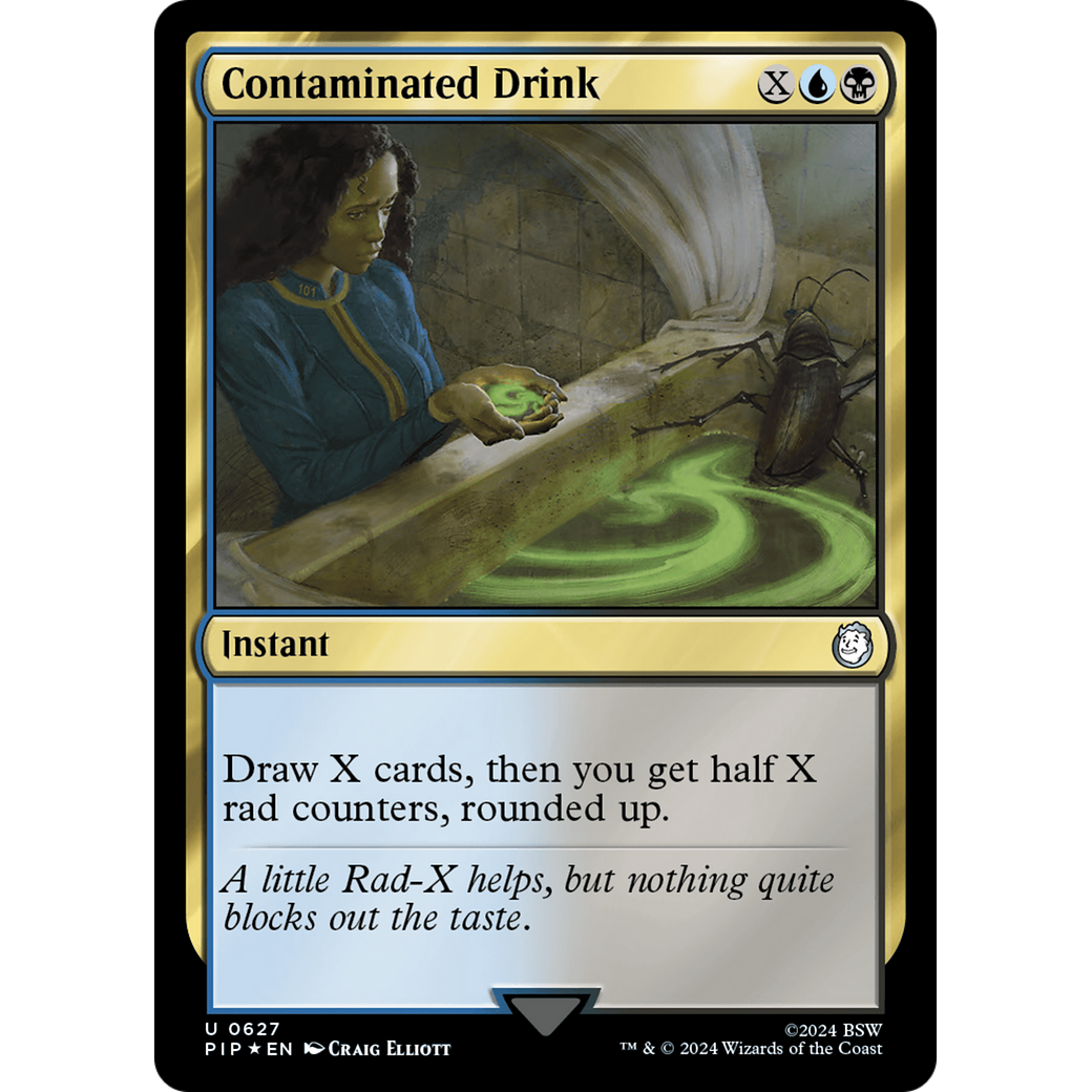 Contaminated Drink (PIP-627) - Fallout Foil