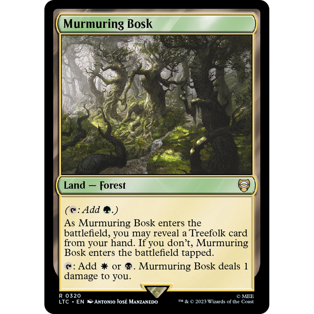 Murmuring Bosk (LTC-320) - Tales of Middle-earth Commander