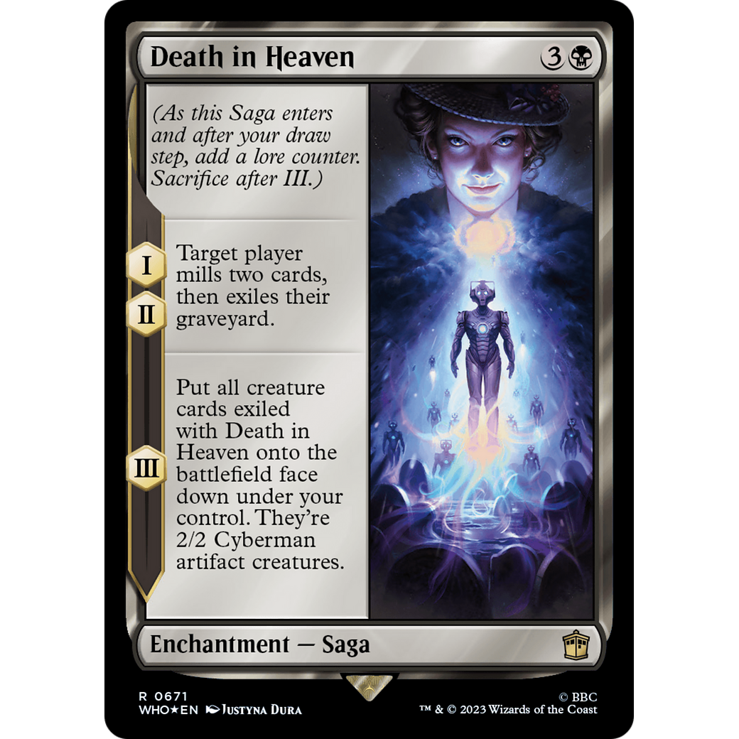Death in Heaven (Surge Foil) (WHO-671) - Doctor Who Foil