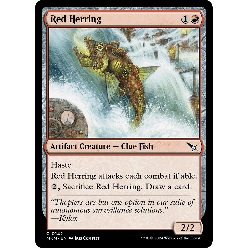 Red Herring (MKM-142) - Murders at Karlov Manor Foil
