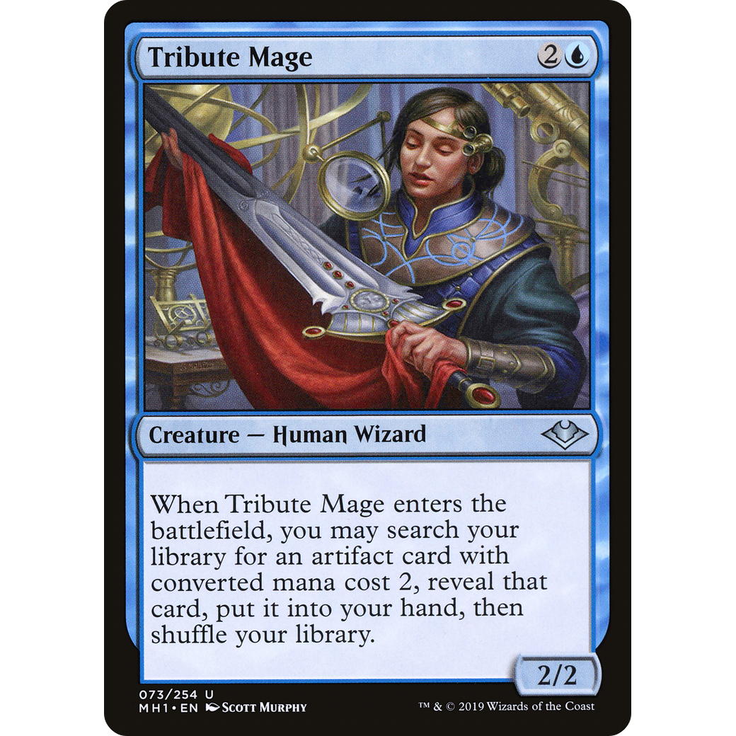 Tribute Mage (MH1-073) - Modern Horizons Foil